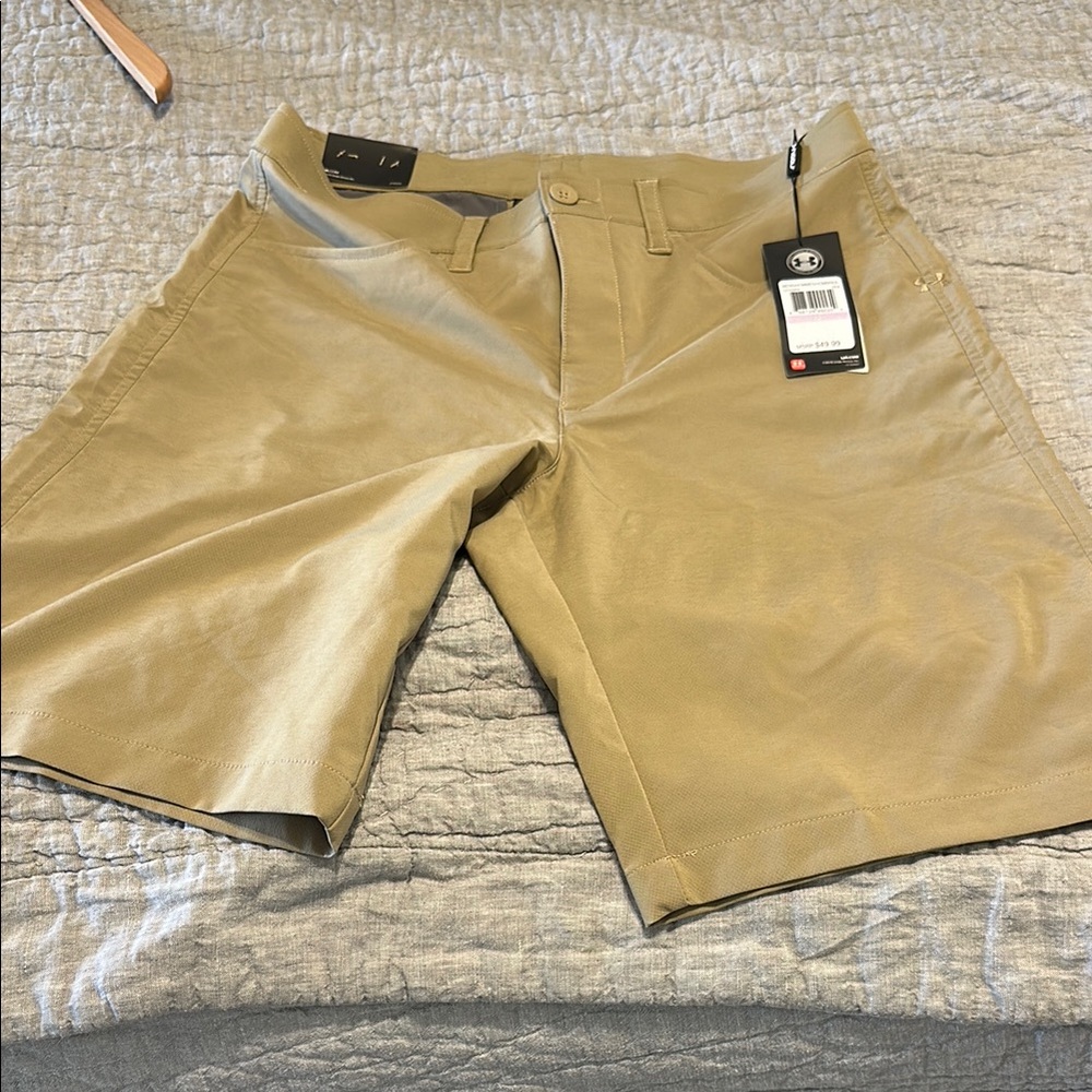 Men's Tan Shorts 11” inseam
